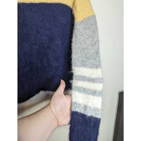 Anthropologie Child of the Universe Colorblock Turtleneck Sweater - Picture 4 of 7